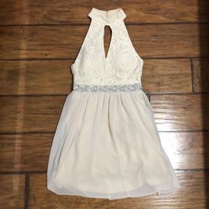 Semi-formal mini dress